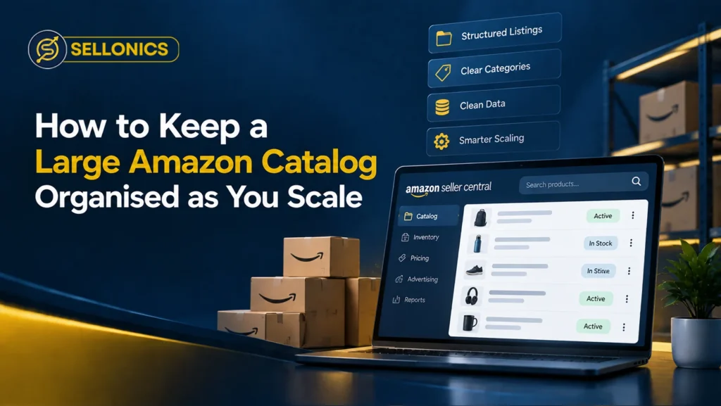 How to keep a large amazon catalog